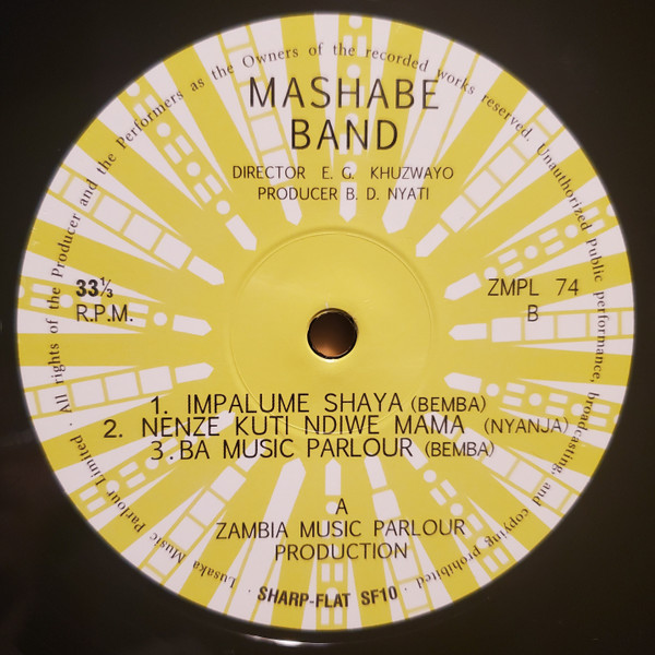 The Mashabe Band - Mandela | Zambia Music Parlour (ZMPL 74) - 4