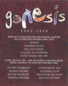 Genesis – 1983 - 1998 (2007, DVD Region 1, Box Set) - Discogs
