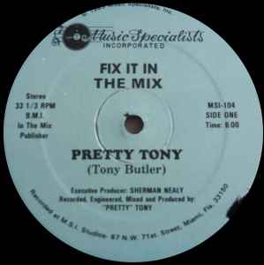 Pretty Tony - Fix It In The Mix album cover