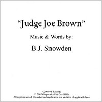 ladda ner album BJ Snowden - Judge Joe Brown