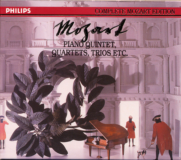 Mozart – Piano Quintets, Quartets, Trios, Etc. (1990, Box Set