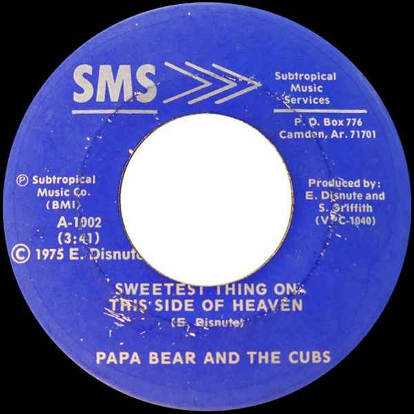 Papa Bear And The Cubs - Sweetest Thing On This Side Of Heaven album cover