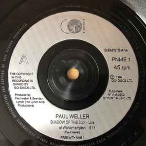 Paul Weller - Shadow Of The Sun (Live At Wolverhampton) album cover