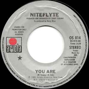 Niteflyte - You Are album cover