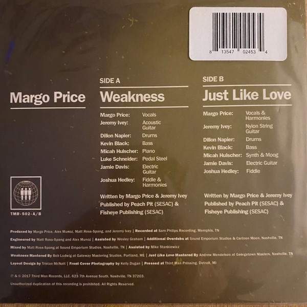 Margo Price - Weakness | Third Man Records (TMR-502) - 2