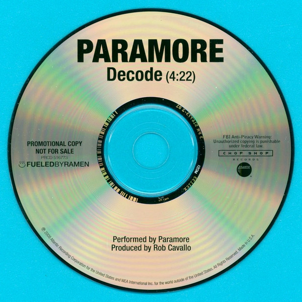 baixar álbum Paramore - Decode
