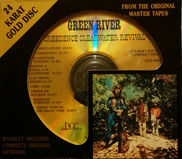 Creedence Clearwater Revival – Green River (1994, 24 Karat Gold