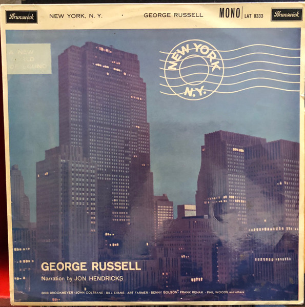 George Russell And His Orchestra – New York, N.Y. (1959, Vinyl 