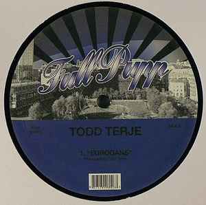 Todd Terje - Eurodans album cover