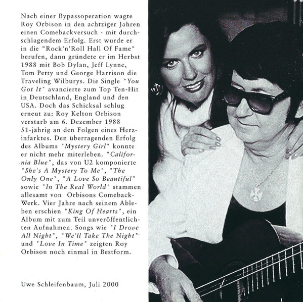 descargar álbum Roy Orbison - The Swiss Collection The Very Best Of Roy Orbison