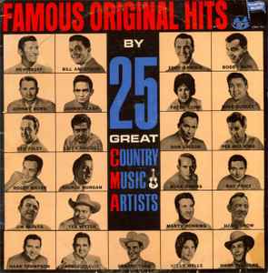 Various - Famous Original Hits By 25 Great Country Music Artists