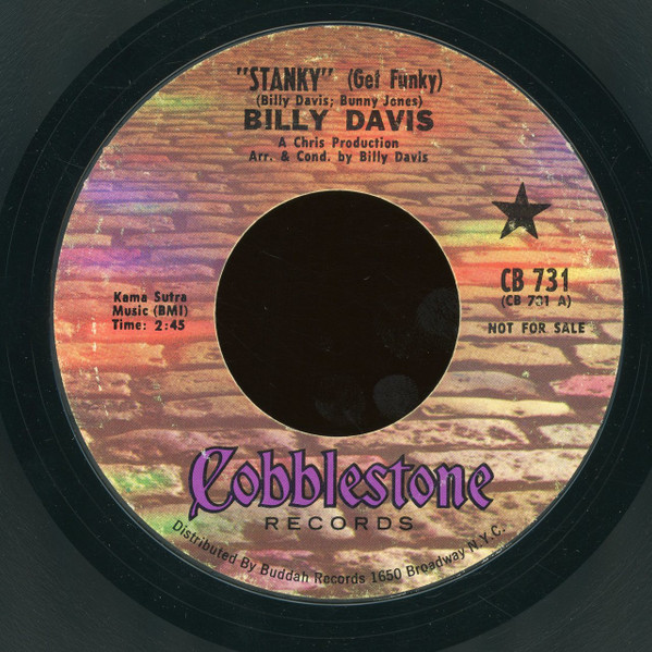 期間限定激レア　BILLY DAVIS stanky get funky レコード 邦楽
