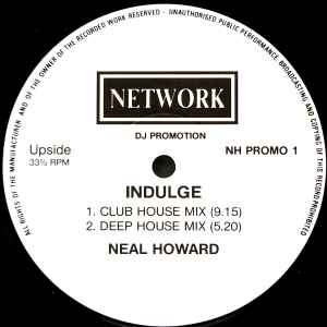 Neal Howard - Indulge album cover