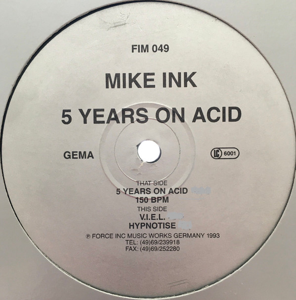 baixar álbum Mike Ink - 5 Years On Acid