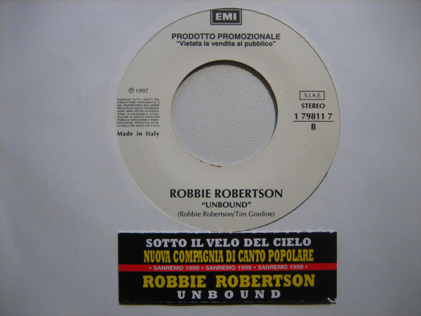 descargar álbum Nuova Compagnia Di Canto Popolare Robbie Robertson - Sotto Il Velo Del Cielo Unbound