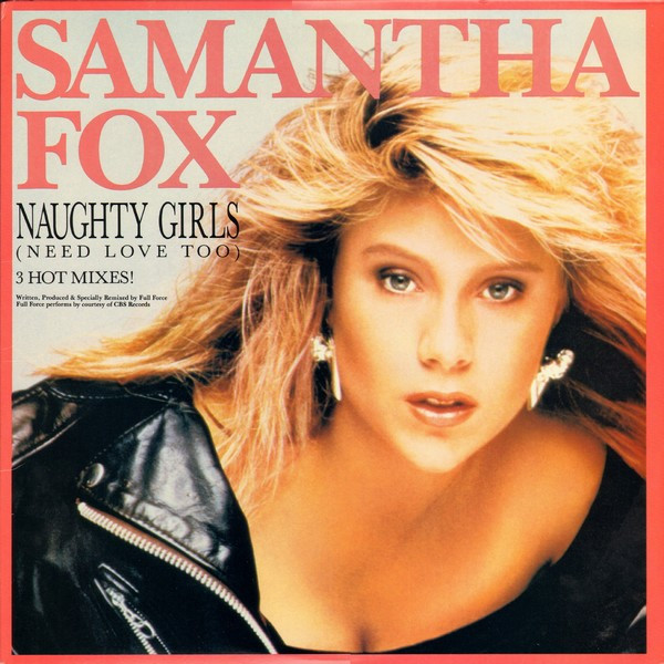 Samantha Fox Naughty Girls Need Love Too I Surrender To The Spirit Of The Night 1987 