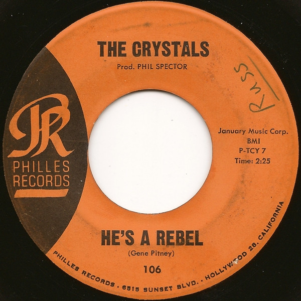 The Crystals - He's A Rebel | Releases | Discogs