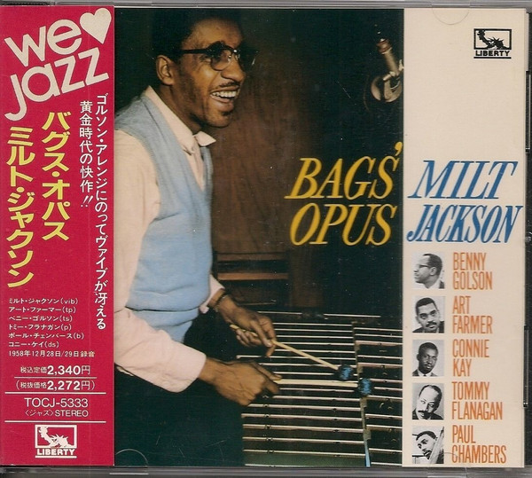 Milt Jackson – Bags' Opus (1990, CD) - Discogs
