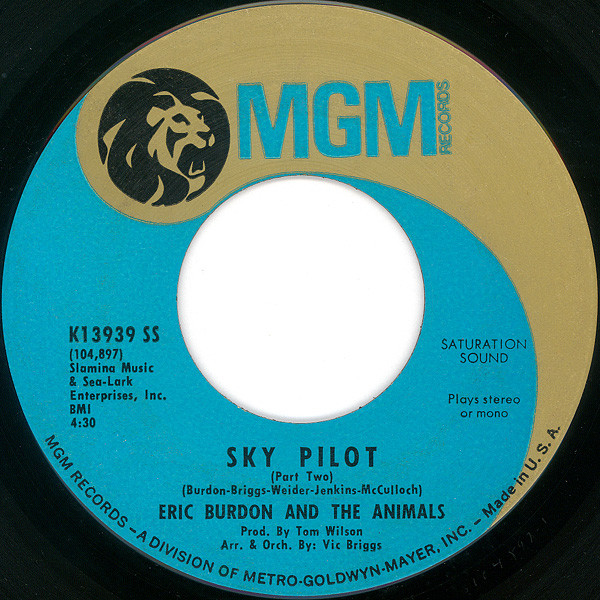 Album herunterladen Eric Burdon And The Animals - Sky Pilot
