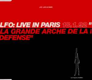 LFO - Live In Paris 18.1.92 "La Grande Arche De La Défense" album cover