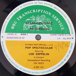 Led Zeppelin - Stereo Pop Special-1 & 2 album cover