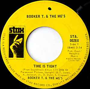 Booker T. & The MG's – Time Is Tight / Johnny, I Love You (1969