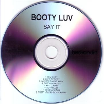 Booty Luv – Say It (2009, Vinyl) - Discogs