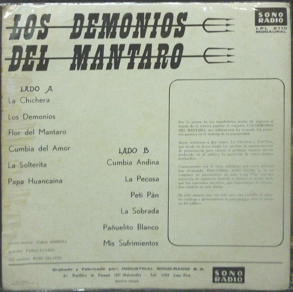last ned album Los Demonios Del Mantaro - Los Demonios Del Mantaro