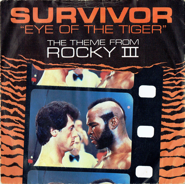 Eye of the Tiger - Survivor (lyrics) v.1 | Poster
