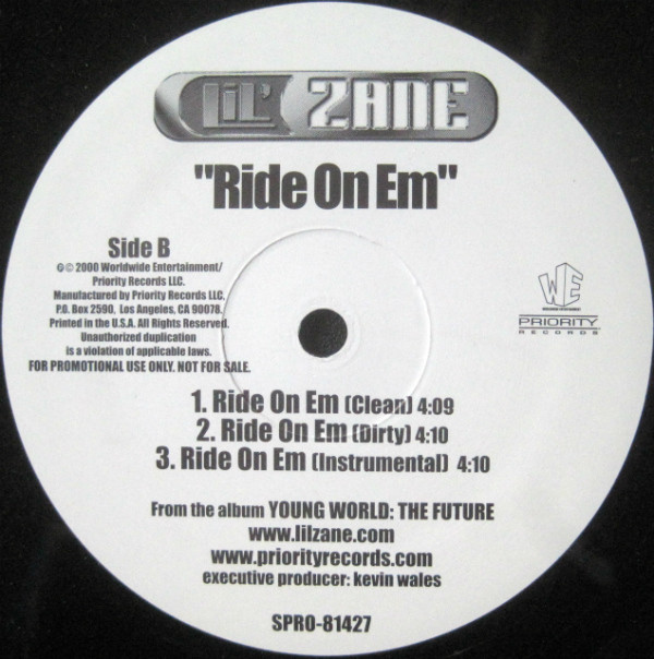 Album herunterladen Lil' Zane Feat Uncle Luke - Top Down Ride On Em