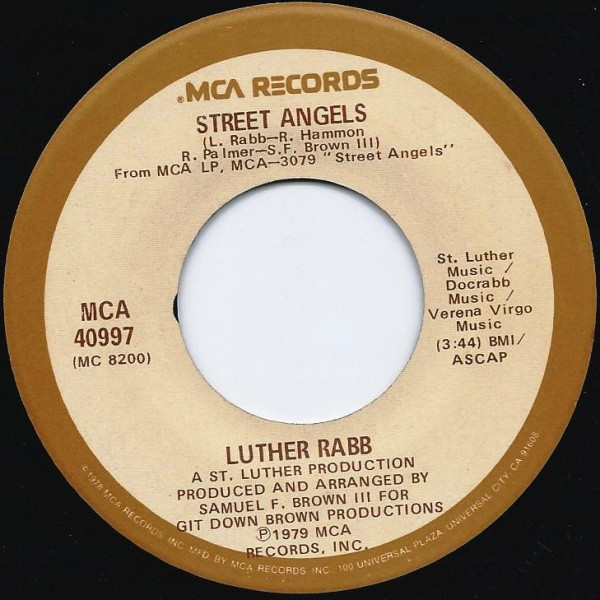 Album herunterladen Luther Rabb - Street Angels Make A Little Move On The One
