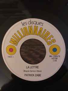 Patrick Zabé - La Lettre album cover
