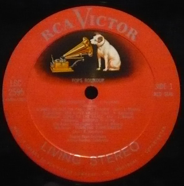 Fiedler , Boston Pops - Pops Roundup | RCA Victor Red Seal (LSC-2595) - 3