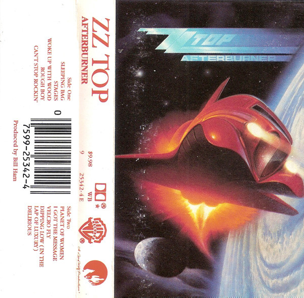 ZZ Top – Afterburner (1985, Cassette) - Discogs