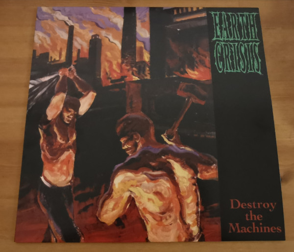 Earth Crisis – Destroy The Machines (2019, Red, Yellow, and Black