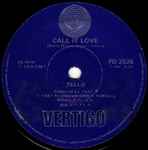Cover of Call It Love, 1987-06-29, Vinyl