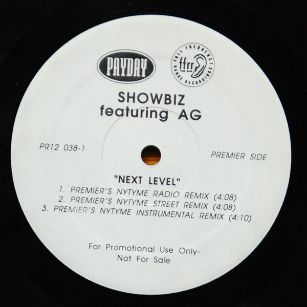 Showbiz featuring AG – Next Level (1995, Vinyl) - Discogs