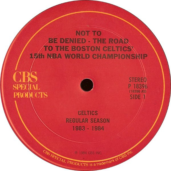 lataa albumi Unknown Artist - Not To Be Denied The Road To The Boston Celtics 15th NBA World Championship