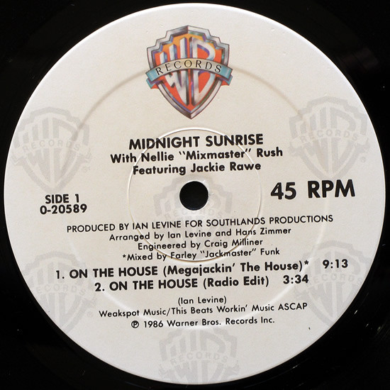 lataa albumi Midnight Sunrise With Nellie 'Mixmaster' Rush Featuring Jackie Rawe - On The House