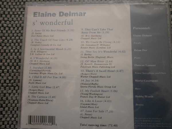 baixar álbum Elaine Delmar - S Wonderful