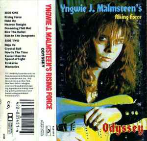 Yngwie J. Malmsteen's Rising Force – Odyssey (1988, Cassette 