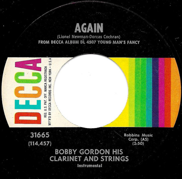 Album herunterladen Bobby Gordon His Clarinet And Strings - Again Little White Lies