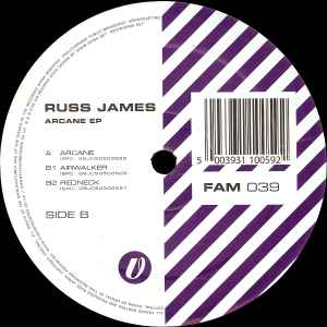 Portada de album Russ James - Arcane EP