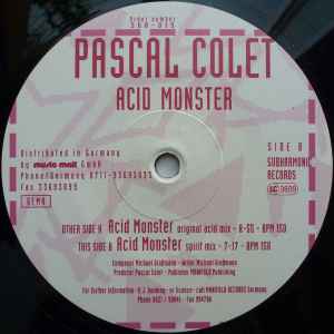 Pascal Colet - Acid Monster album cover