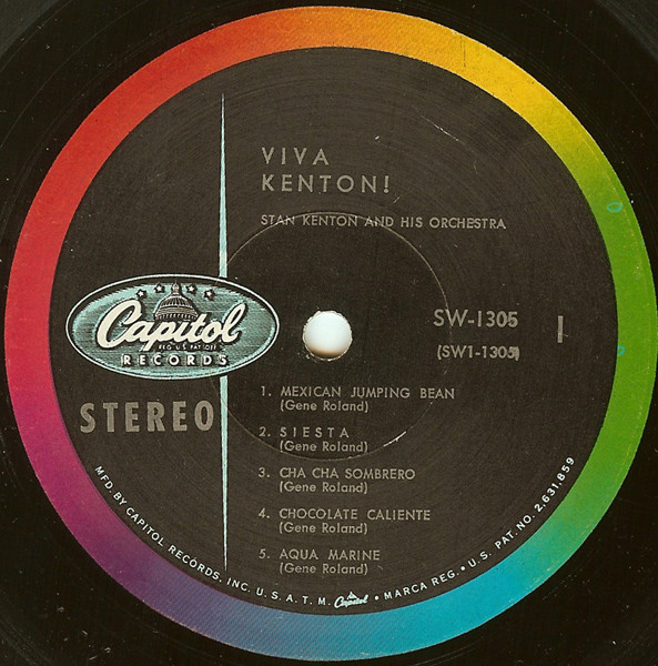 Stan Kenton And His Orchestra - Viva Kenton | Capitol Records (SW 1305) - 3