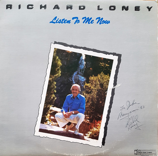 lataa albumi Richard Loney - Listen To Me Now
