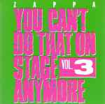 Cover of You Can't Do That On Stage Anymore Vol. 3, 1995-05-30, CD