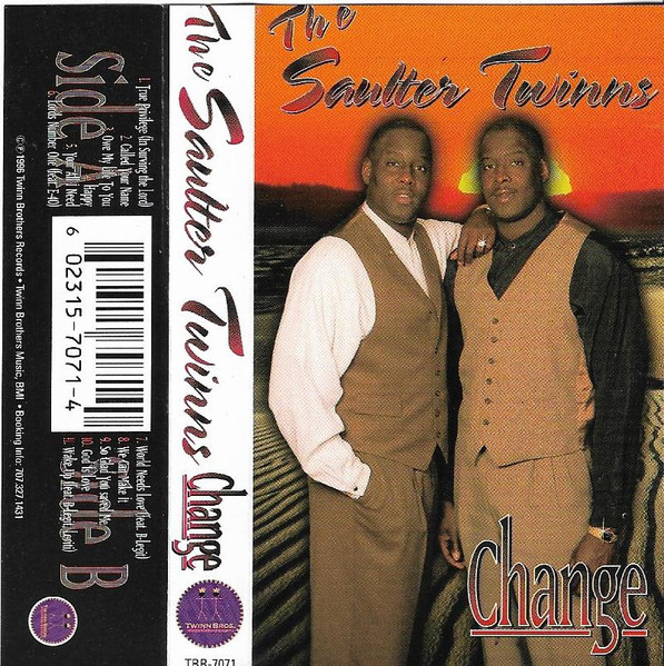 The Saulter Twinns – Change (1996, Cassette) - Discogs
