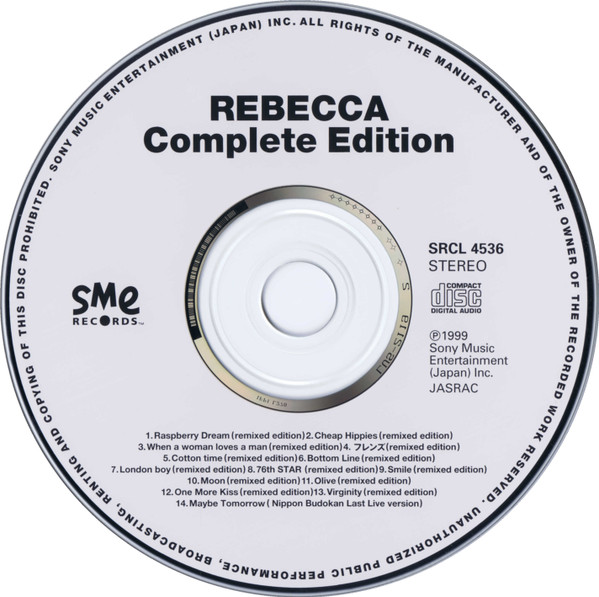 ladda ner album Download Rebecca - Complete Edition album