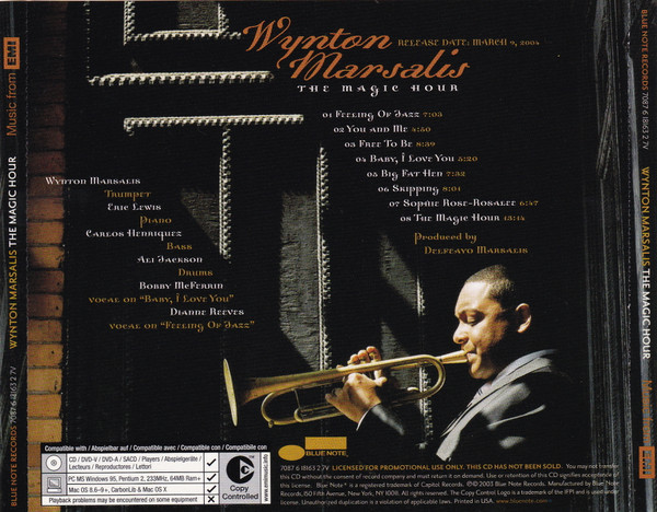 Wynton Marsalis – The Magic Hour (2003, CD) - Discogs